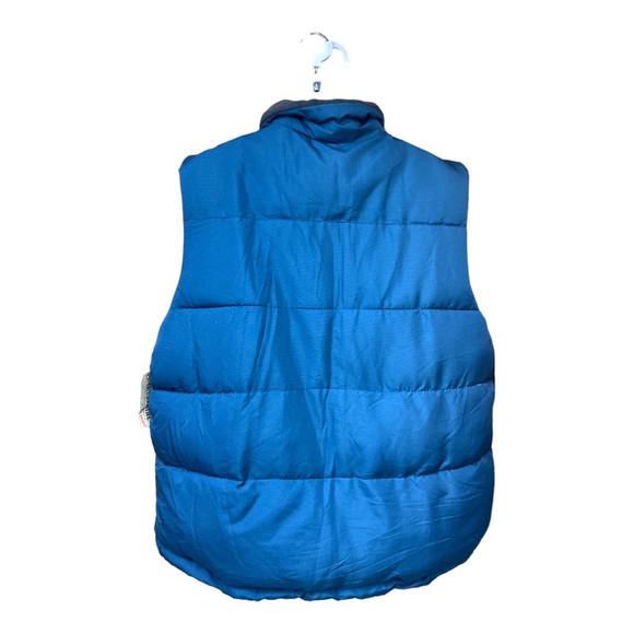 Sz XL Majolica Blue Outdoor Life Men’s Puffer Vest NWT - Picture 4 of 7